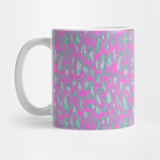 Animal skin leopard pink pop Mug